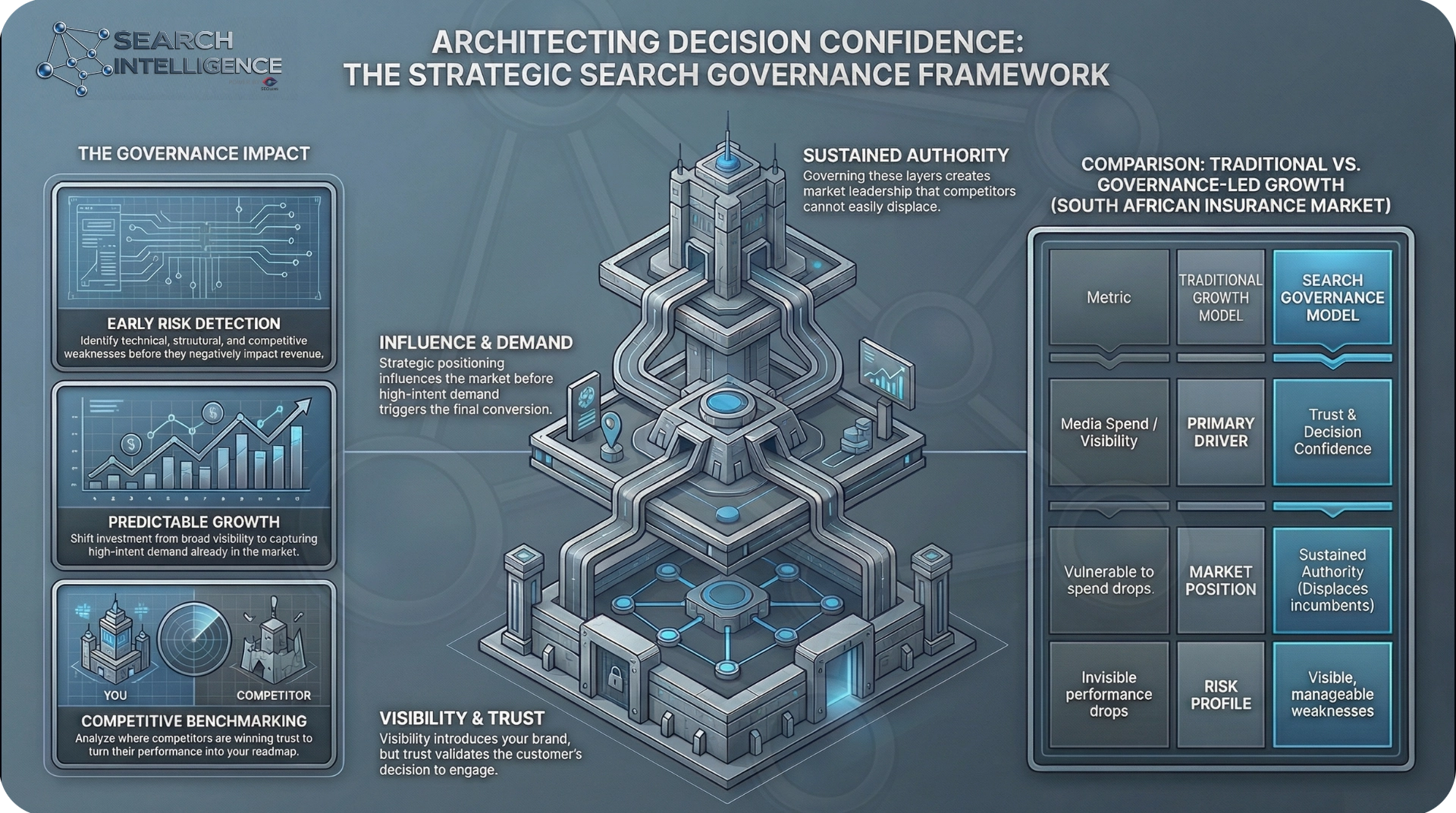 Architecting Decision Confidence Through Strategic Search Governance