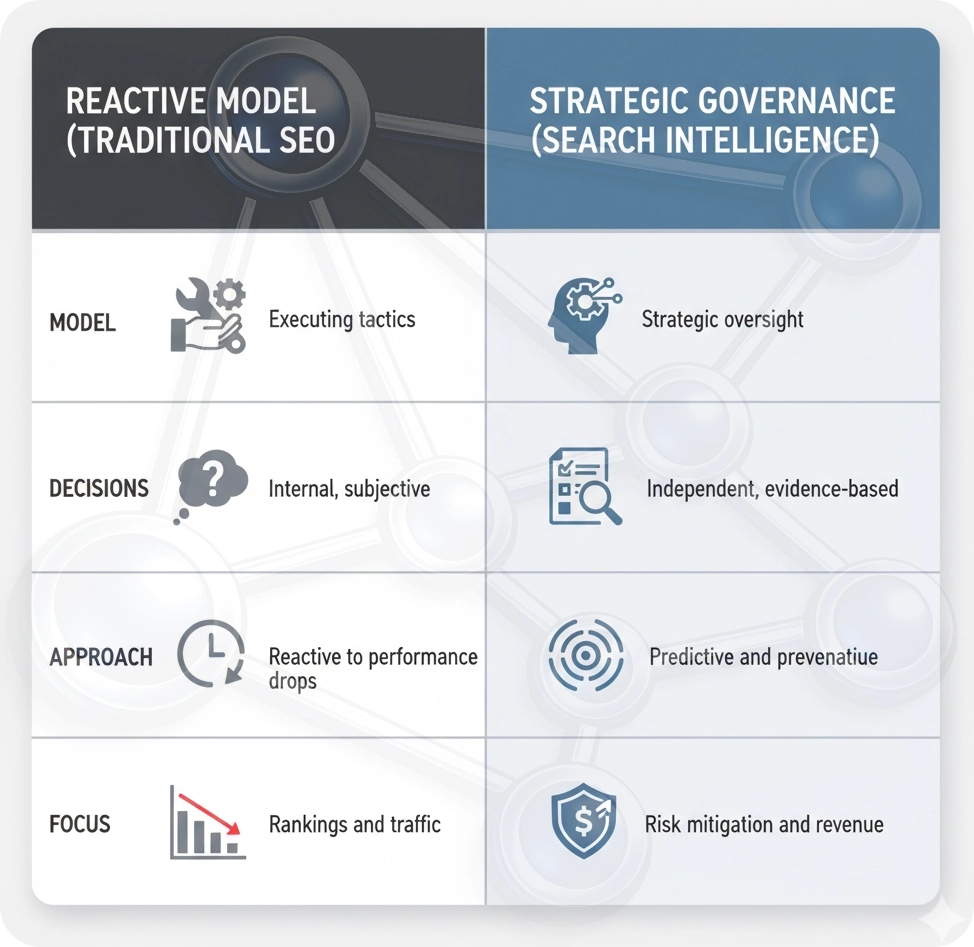 The Shift from Tactics to Governance